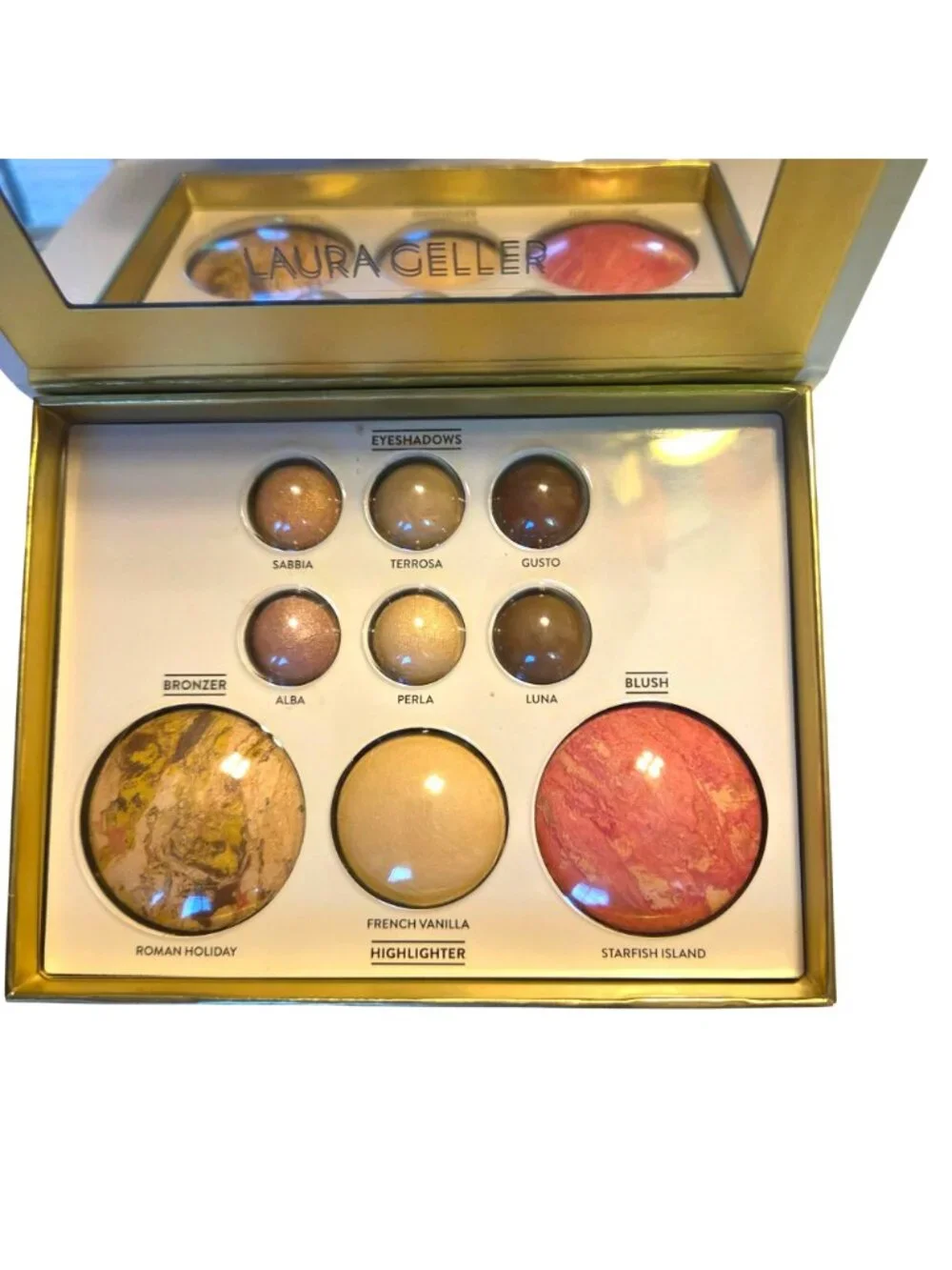 Laura Geller Beauty The Best Of The Best Tuscan Dreams Palette Eyes Cheeks Face